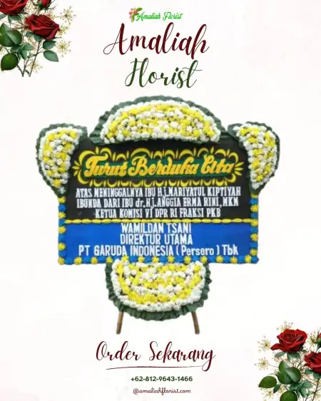 Papan Bunga Duka 2 Ulu